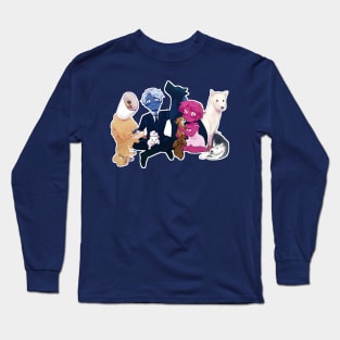 lore olympus doggy family Long Sleeve T-Shirt